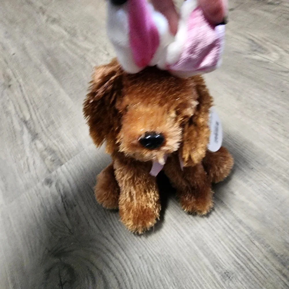 NWT Plush Dog with Bunny Ears Easter Brown‎ Puppy Stuffed Animal Gift